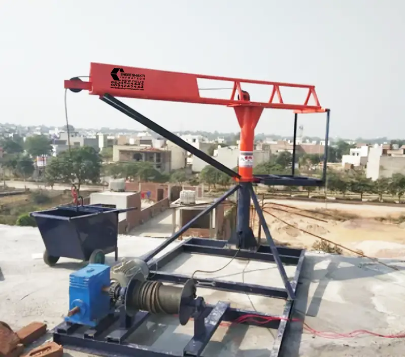 Monkey Hoist Machine for Construction